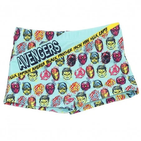 Marvel Avengers Παιδικό Μαγιό για αγόρια (EV1845 blue) - Μαγιό Μποξεράκι