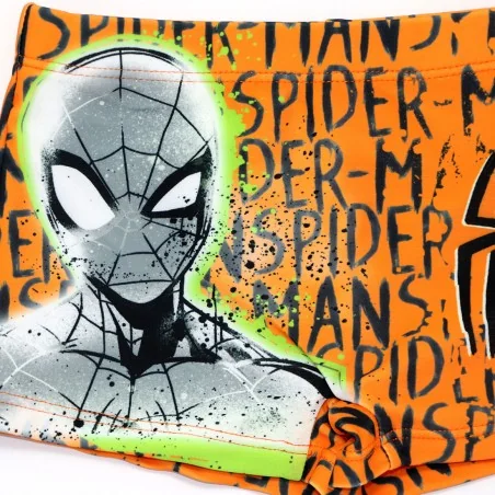 Marvel Spiderman Παιδικό Μαγιό Μποξεράκι για αγόρια (WE1809 orange)