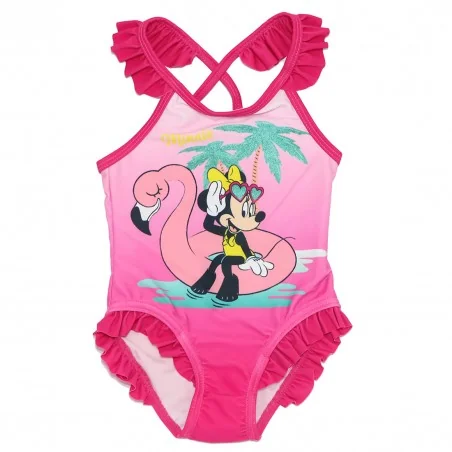 Disney Baby Minnie Mouse βρεφικό Μαγιό ολόσωμο για κορίτσια (WE0209 FUX) - Βρεφικά μαγιό