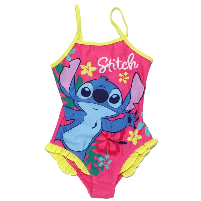 Disney Lilo & Stitch Παιδικό Μαγιό ολόσωμο για κορίτσια (YE18180.Pink)