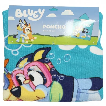 Bluey Παιδικό Πόντσο θαλάσσης Microfiber Fast Dry 55x110εκ. (AYM075724) Bluey Παιδικό Πόντσο θαλάσσης Microfiber Fast Dry 55x110εκ. (AYM075724)