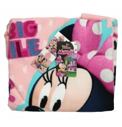 Disney Minnie Mouse Παιδικό Πόντσο θαλάσσης Microfiber Fast Dry 55x110εκ. (EXK336018) - Πόντσο θαλάσσης