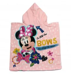 Disney Minnie Mouse Παιδικό Πόντσο θαλάσσης Microfiber Fast Dry 55x110εκ. (EXK336018)
