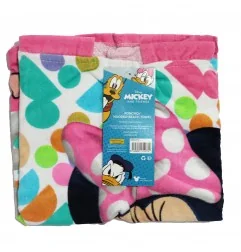 Disney Minnie Mouse Παιδικό Πόντσο θαλάσσης 50x100εκ. (23MIN-P014) - Πόντσο θαλάσσης