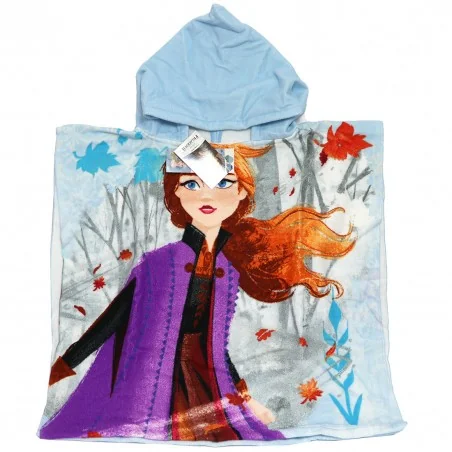Disney Frozen Παιδικό Πόντσο θαλάσσης 55x110εκ. (EXK335059) - Βαμβακερά Πόντσο