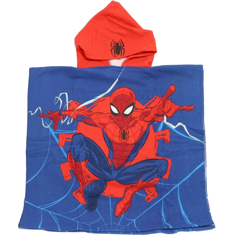 Marvel Spiderman Παιδικό Πόντσο θαλάσσης 55x110εκ. (AYM-059SP)
