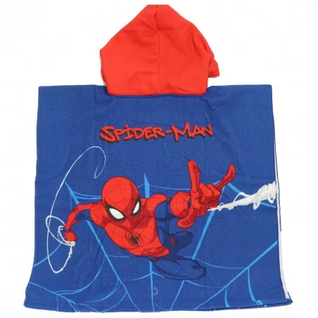 Marvel Spiderman Παιδικό Πόντσο θαλάσσης 55x110εκ. (AYM-059SP)