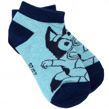 Bluey Παιδικές κοντές Κάλτσες Σετ 3 Ζευγάρια (YE06062.White)