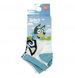 Bluey Παιδικές κοντές Κάλτσες Σετ 3 Ζευγάρια (YE06062.White) - Κάλτσες κοντές αγόρι