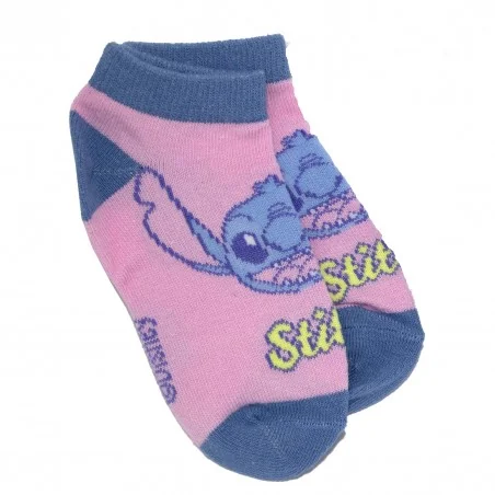 Disney Lilo & Stitch παιδικές κοντές κάλτσες σετ 3 ζευγάρια (YE06023.Blue)