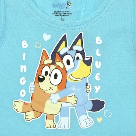 Bluey Παιδικό καλοκαιρινό Φορεματάκι για κορίτσια (BL 52 23 296 Blue) Bluey Παιδικό καλοκαιρινό Φορεματάκι για κορίτσια (BL 52 23 296 Blue)