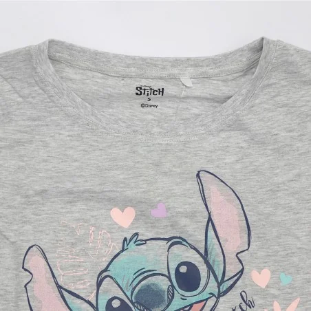Disney Lilo & Stitch βαμβακερό γυναικείο T-shirt- νυχτικό ύπνου (DIS LIS 53 04 C778)