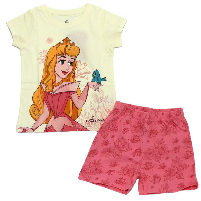 Disney Princess Παιδική Καλοκαιρινή Πιτζάμα Για Κορίτσια (DIS P 52 04 C254 W. Pink) Disney Princess Παιδική Καλοκαιρινή Πιτζάμα Για Κορίτσια (DIS P 52 04 C254 W. Pink)