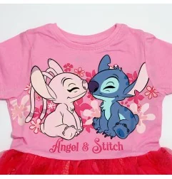 Disney Lilo & Stitch Παιδικό καλοκαιρινό Φορεματάκι με τούλι (DIS LIS 52 23 C769 CTN TIUL) - Καλοκαιρινά φορέματα