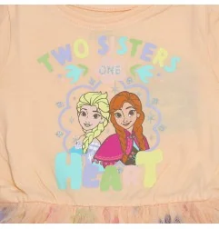 Disney Frozen Παιδικό καλοκαιρινό Φορεματάκι με τούλι (DIS FROZ 52 23 C770 CTN TIUL) - Καλοκαιρινά φορέματα