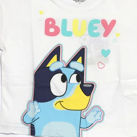 Bluey Παιδικό Κοντομάνικο κοντό Μπλουζάκι για κορίτσια (BL 52 02 066.Bluey)