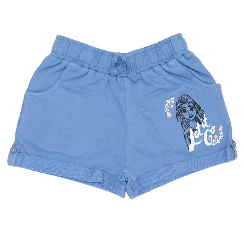 Disney Frozen Παιδικό Σορτς Για Κορίτσια (DIS FROZ 52 07 9520 blue)