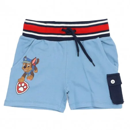 Paw Patrol Παιδικό Σορτς Για Αγόρια - 100% Οργανικό Βαμβάκι (WE1049.BIO blue) - Σορτς/ Βερμούδες