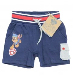 Paw Patrol Παιδικό Σορτς Για Αγόρια - 100% Οργανικό Βαμβάκι (WE1049.BIO navy) - Σορτς/ Βερμούδες