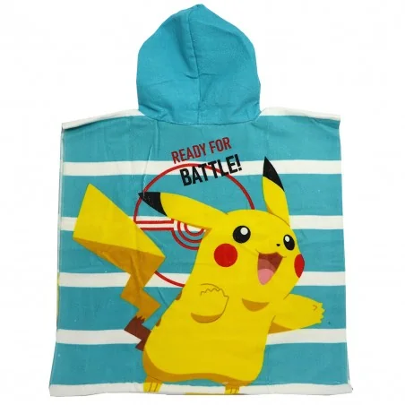 Pokémon Παιδικό Πόντσο θαλάσσης Microfiber Fast Dry 50x115εκ. (AYM119658)