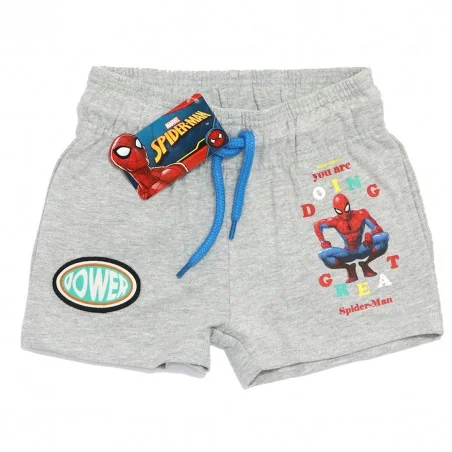 Marvel Spiderman Παιδικό Σορτς Για Αγόρια (WE1002 grey) - Σορτς/ Βερμούδες