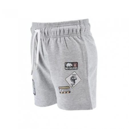Jurassic World Παιδικό Σορτς για αγόρια (WE1073 Grey) Jurassic World Παιδικό Σορτς για αγόρια (WE1073 Grey)