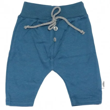Βρεφικό Παντελόνι 3/4 Κάπρι "Small Sailor" – 100% Βαμβακερό (10226G D. Blue) - Σορτς/ Βερμούδες