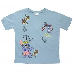 Disney Lilo & Stitch βαμβακερό Γυναικείο Κοντομάνικο Μπλουζάκι (ΥΕ35022) - Γυναικεία μπλουζάκια
