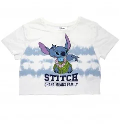 Disney Lilo & Stitch βαμβακερό Γυναικείο Crop Top (ΥΕ35025) - Γυναικεία μπλουζάκια