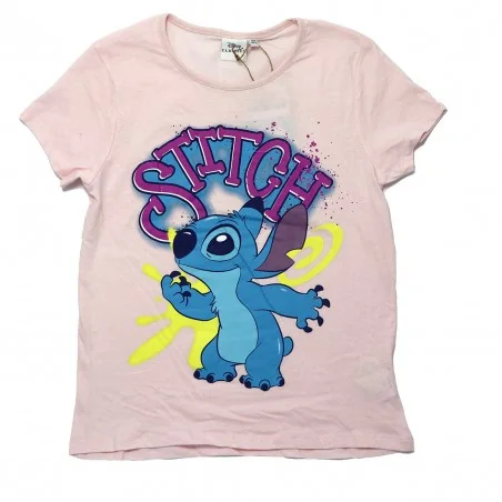 Disney Lilo & Stitch Εφηβική Καλοκαιρινή Πιτζάμα για κορίτσια (YE20054PINK