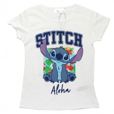 Disney Lilo & Stitch Εφηβικό Κοντομάνικο Μπλουζάκι για κορίτσια (YE10326.WHITE) - Εφηβικά Μπλουζάκια - T-shirt