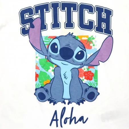 Disney Lilo & Stitch Εφηβικό Κοντομάνικο Μπλουζάκι για κορίτσια (YE10326.WHITE)