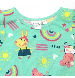Peppa Pig Παιδικό καλοκαιρινό Φορεματάκι για κορίτσια (WE1146 TURQUO)
