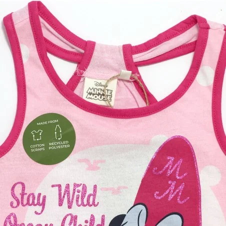 Disney Minnie Mouse Παιδικό καλοκαιρινό Φορεματάκι για κορίτσια (EX1277 Pink)