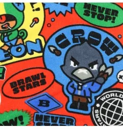 Brawl Stars Παιδικό Πόντσο θαλάσσης 55x100εκ. (s0426mc) - Βαμβακερά Πόντσο