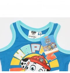 Paw Patrol Παιδικό Αμάνικο μπλουζάκι για αγόρια (EV1187 blue)