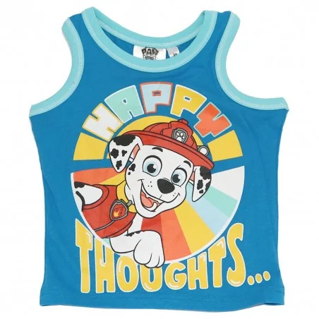Paw Patrol Παιδικό Αμάνικο μπλουζάκι για αγόρια (EV1187 blue) - Αμάνικα μπλουζάκια