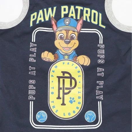 Paw Patrol Παιδικό Αμάνικο Μπλουζάκι Για Αγόρια (EX1010 NAVY)