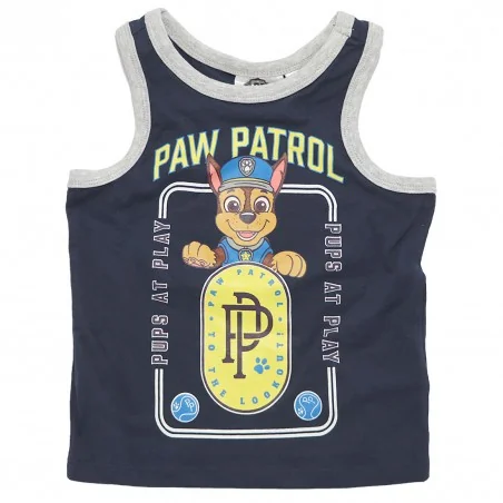 Paw Patrol Παιδικό Αμάνικο Μπλουζάκι Για Αγόρια (EX1010 NAVY) - Αμάνικα μπλουζάκια