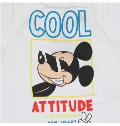 Disney Mickey Mouse Παιδικό Αμάνικο Μπλουζάκι Για Αγόρια (WE1035)