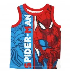 Marvel Spiderman Αμάνικο Μπλουζάκι Για Αγόρια (EX1012 WHITE) - Αμάνικα μπλουζάκια
