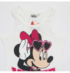 Disney Minnie Mouse Παιδικό Αμάνικο μπλουζάκι για κορίτσια (WE1101 white)