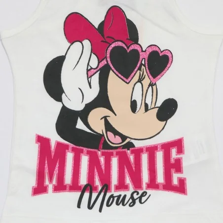 Disney Minnie Mouse Παιδικό Αμάνικο μπλουζάκι για κορίτσια (WE1101 white) Disney Minnie Mouse Παιδικό Αμάνικο μπλουζάκι για κορίτσια (WE1101 white)