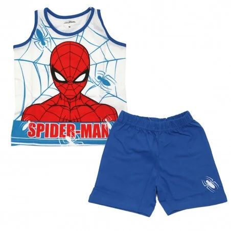 Marvel Spiderman παιδική Καλοκαιρινή πιτζάμα για αγόρια (SP S 52 04 1026 W blue) Marvel Spiderman παιδική Καλοκαιρινή πιτζάμα για αγόρια (SP S 52 04 1026 W blue)