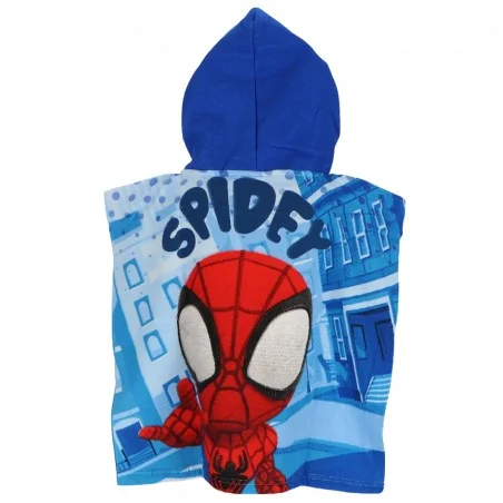 Marvel Spidey Παιδικό Πόντσο θαλάσσης 50x100εκ. (SPI36-5103) - Πόντσο θαλάσσης