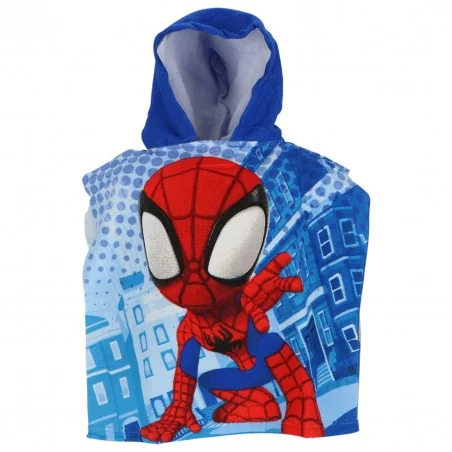 Marvel Spidey Παιδικό Πόντσο θαλάσσης 50x100εκ. (SPI36-5103)