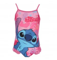 Disney Lilo & Stitch Παιδικό Μαγιό ολόσωμο για κορίτσια (LIL36-0547PINK) - Ολόσωμα μαγιό