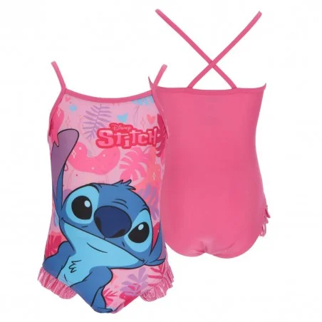 Disney Lilo & Stitch Παιδικό Μαγιό ολόσωμο για κορίτσια (LIL36-0547PINK)