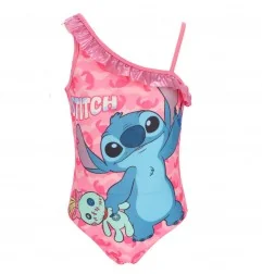Disney Lilo & Stitch Παιδικό Μαγιό ολόσωμο για κορίτσια (LIL36-0544PINK) - Ολόσωμα μαγιό