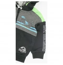 Jurassic World Παιδική Ζακέτα Φούτερ Για Αγόρια (HU1325 grey) - Ζακέτες